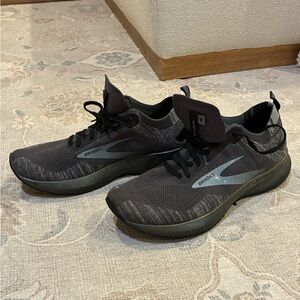 Brooks Charcoal Athletic Sneakers